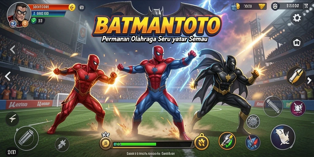 Tampilan menarik dari gameplay <strong>BATMANTOTO</strong> dengan berbagai cabang olahraga.