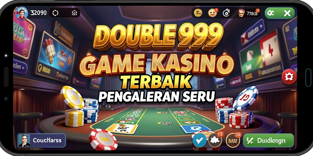 Tampilan gameplay DOUBLE999 yang menarik dan penuh aksi.