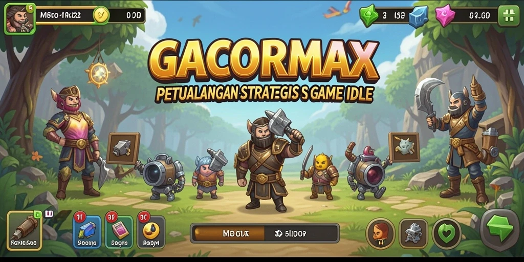 Tampilan gameplay GACORMAX yang menarik dan interaktif.