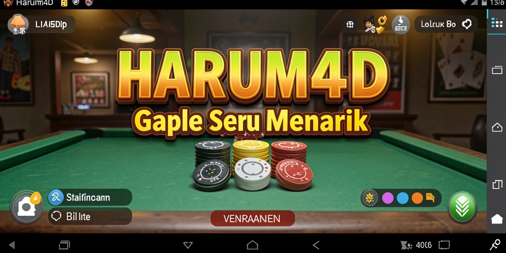 Tampilan gameplay seru dan interaktif di HARUM4D.