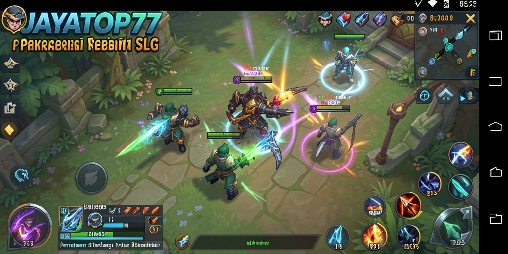 Tampilan gameplay SLG JAYATOP77 yang menarik dan penuh strategi.